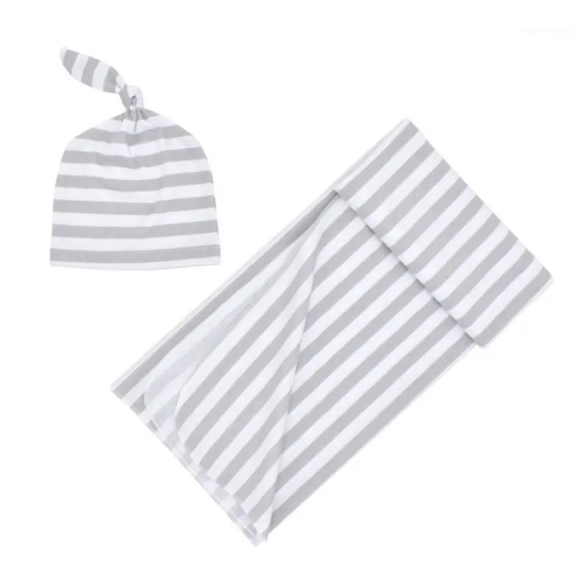 2pcs Emballage nouveau-né dormant à la maison mignon beanie bébé litière de petite fille