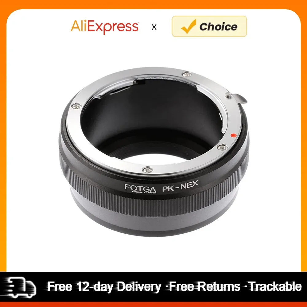 Accessoires Fotga PKNEX Adaptateur Digital Ring pour Pentax PK K Mount Lens à Sony NEX EMOUNT CAMER