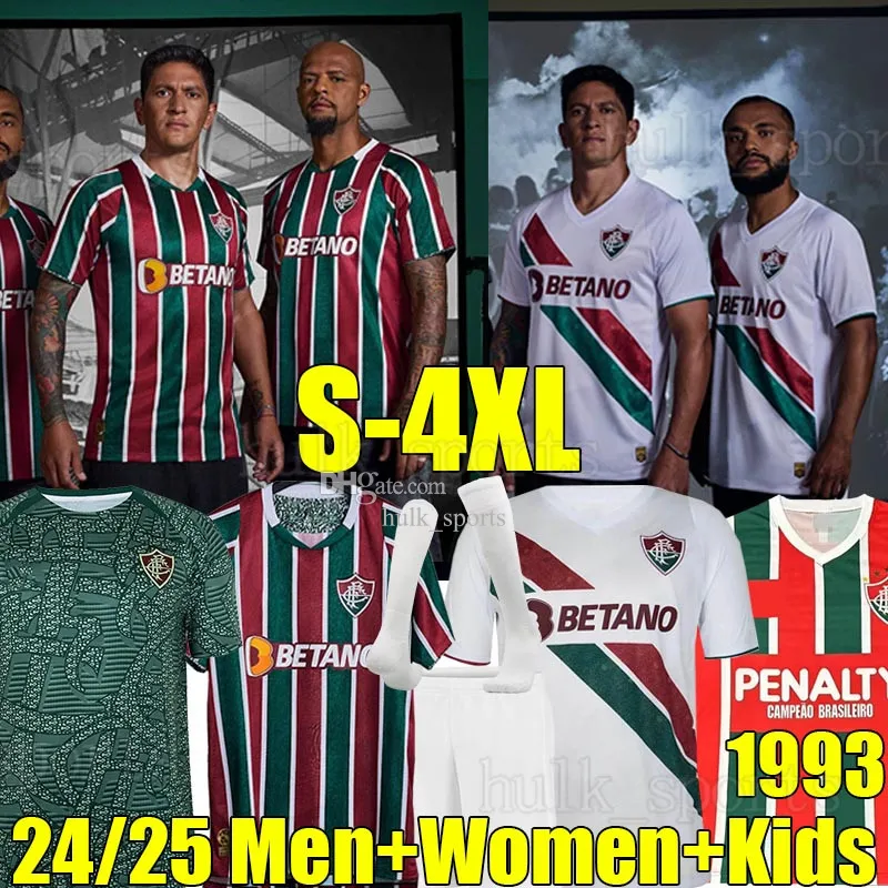 4xl 24/25 FLUMINENE Soccer Jerseys 2024 2025 Ganso Phganso Hudson Nene Nino Henrique Rafael Moura 1989 90 93 08