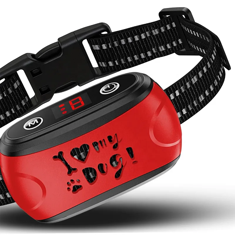 small dog vibrating collar Anti-Bark Collar for Small Dogs, No Shock Anti Barking Collars with 7  Sensitivities, 3 Adjustable Modes Beep & Vibration, IP67 Waterproof