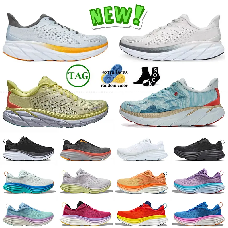 Großgröße EUR 36-47 Laufschuhe Clifton 9 Männer Frauen Bondi 8 Sportsneaker Designer-Trainer Outdoor Sportplattform Laafer Luxusmarke Größer US 13 Schuh Dhgate