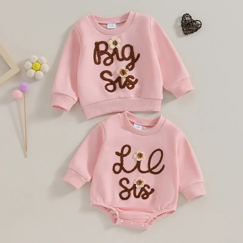 One-Pieces Baby Sweatshirt Strampler Neugeborene Kind Mädchen Baumwolle übergroß