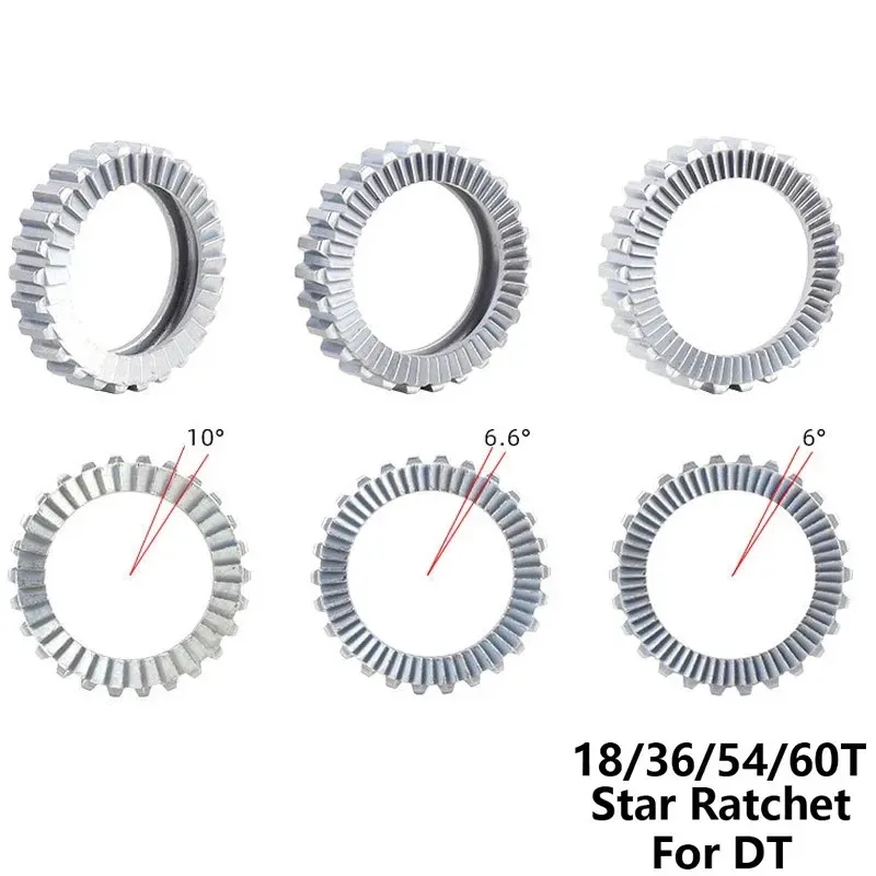 Delar Ztto Mtb Road Bike Hub Gear 54T Ratchet Bicycle Hub Service Kit Star Ratchet 54 tänder för DT 18T Swiss 36T Ratchet 60T Bike Part