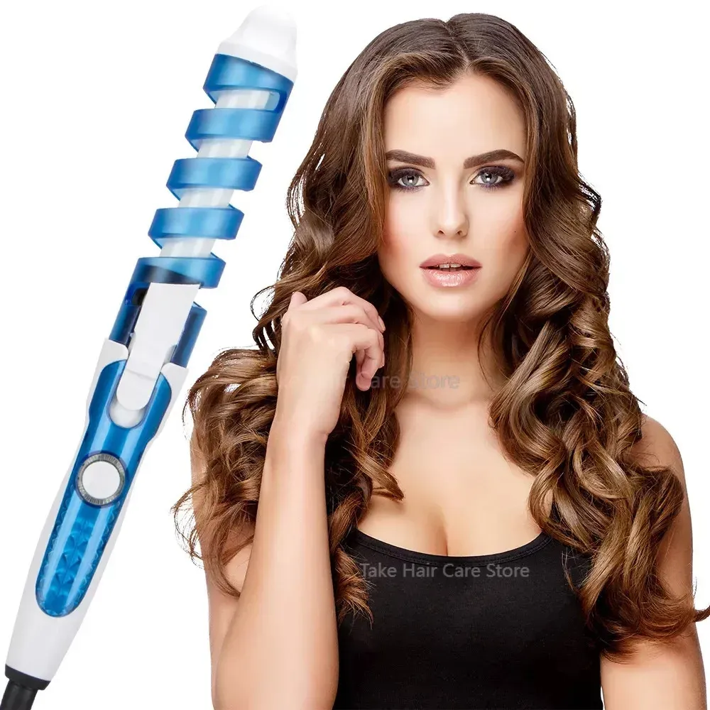 Automatic Spiral Hair Curler Colorful Curls Products Unifunctional Curling Irons for Domestic Styling Appliances 240423