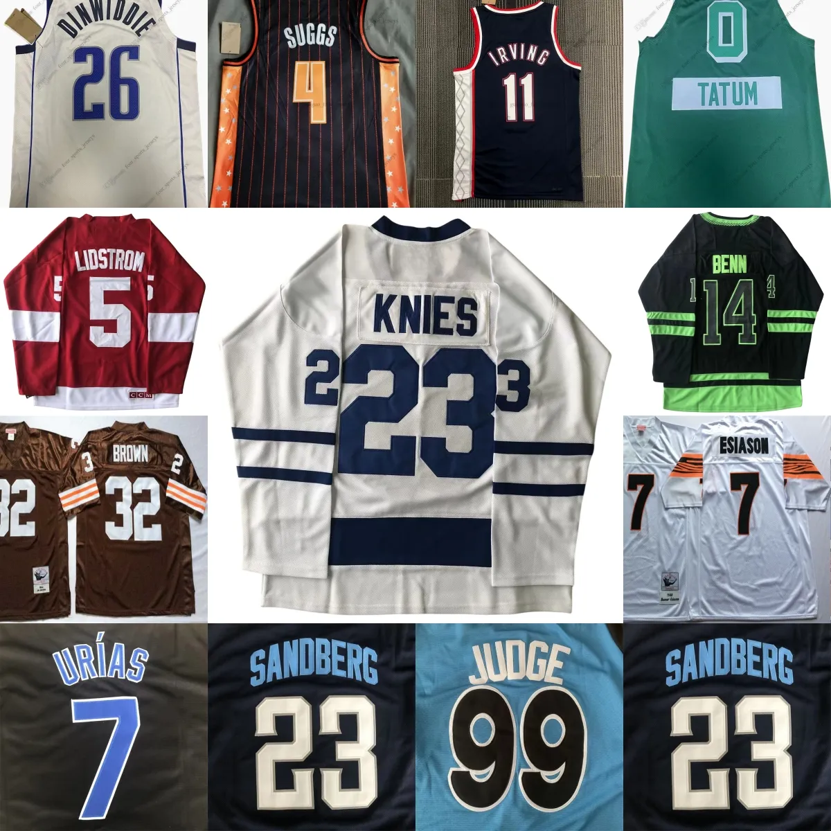 MYSTERY BOX jerseys basketball Ice hockey baseball football Mystery Boxes Sports Shirt Gifts for Any shirts Sent at random mens uniform