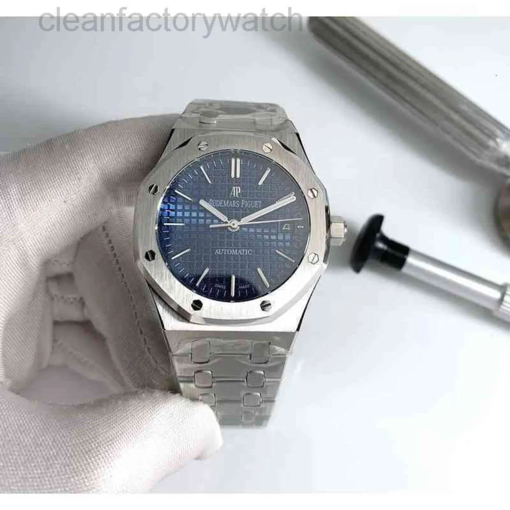Audemar Pigeut Audemar Luxury Mens Piquet Mechanical Watch Es Stock Royaloak Automatic 37mm Swiss Brand Wristwatch High Quality