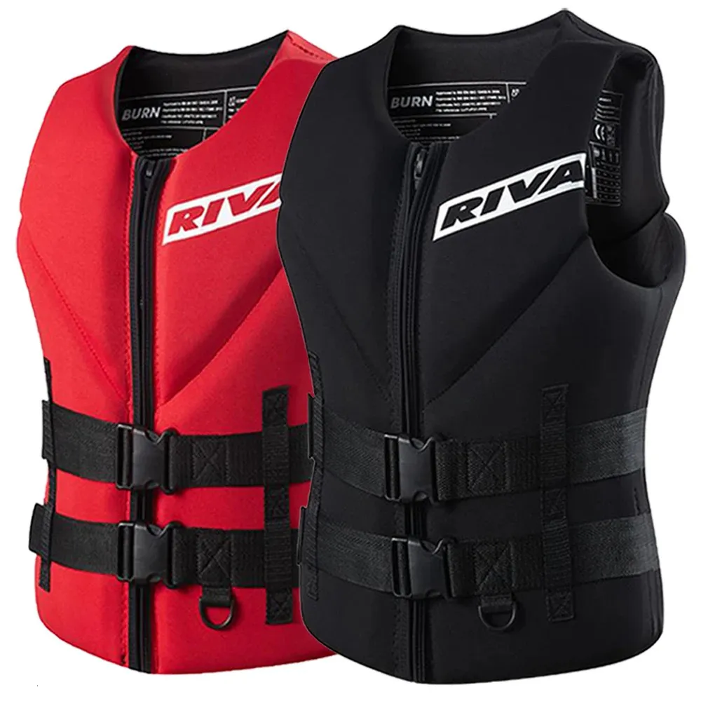 Reddingsvest Volwassenen Vest Surf Motorboten Ski Kayak Fishing Wakeboard Raft Rescue Boat Drifting Safety Swimming 240425