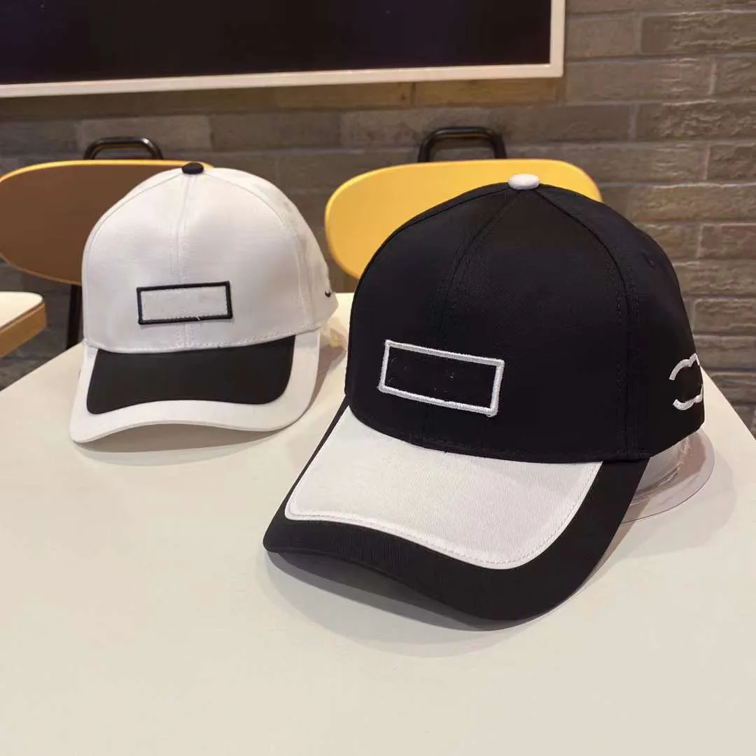 Tasarımcı Ball Cap Hats Erkek Kadın Beyzbol Kapakları Nakış Casquette güneş şapkası Mektup Siyah Moda Marka Şapkaları