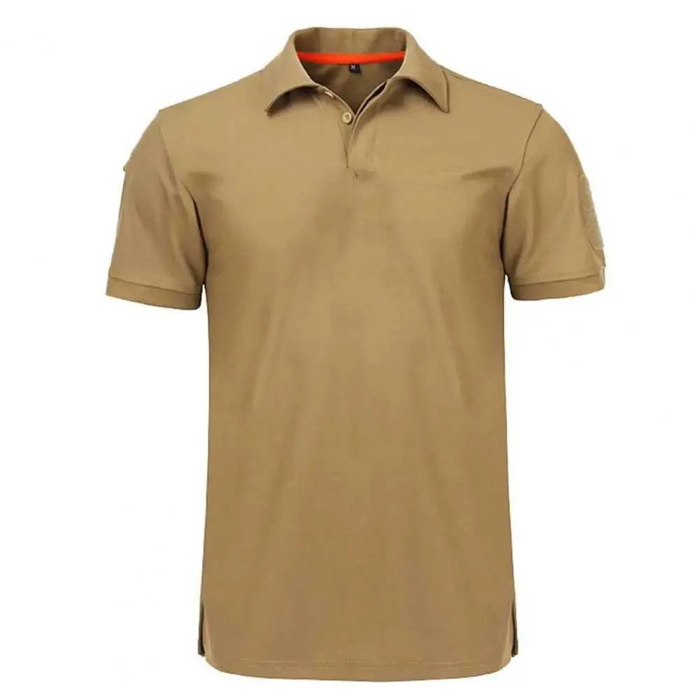Taktyczne koszulki Męskie T-shirt Airsoft Wojskowy T-shirt z krótkim rękawem wojskowy oddychający szybkie suszenie T-shirt na świeżym powietrzu T-shirt 240426