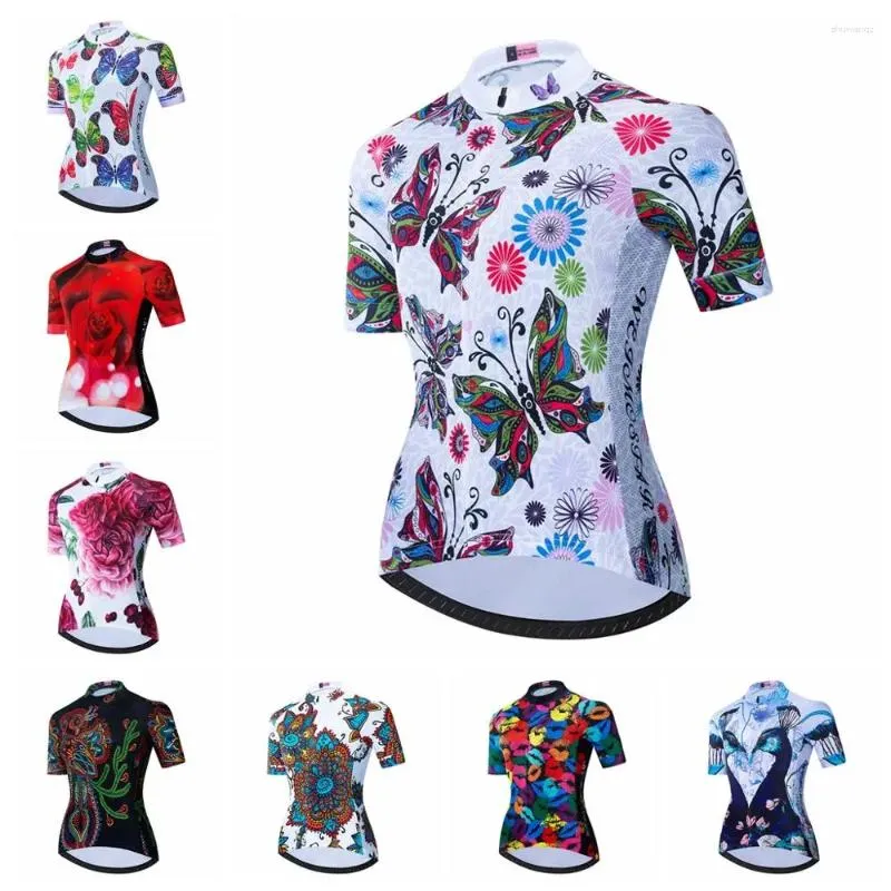 Jackets de corrida 2024 WeimoStar Cycling Jersey Bike Road Mtb Bicycle Shirt Ropa Ciclismo Maillot Tops