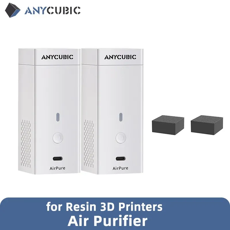 Steuerelemente AnyCubic 3D -Druckerteile Luftreiniger 2 PCs/Lot 3D -Drucker Zubehör für Photon -Serie Photon M3 plus LCD 3D -Drucker