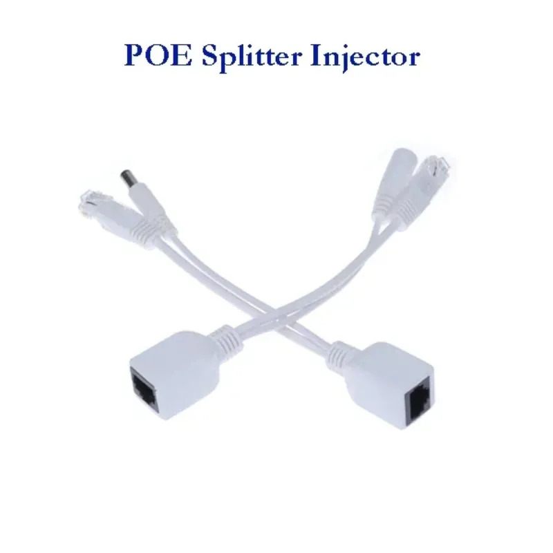 Câble POE à bande recrue, câble adaptateur POE, module d'alimentation de l'injecteur de séparation POE 12-48V combiner le séparateur de synthétiseur