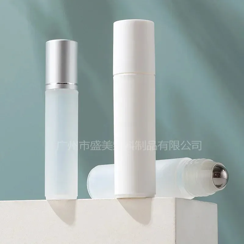 5 ml / 10 ml Boulon à rouleau à rouleau de parfum vide sur plastique en acier inoxydable liquides Récipient d'huile Rechargeable Bouteille de bouteilles Nouvelles