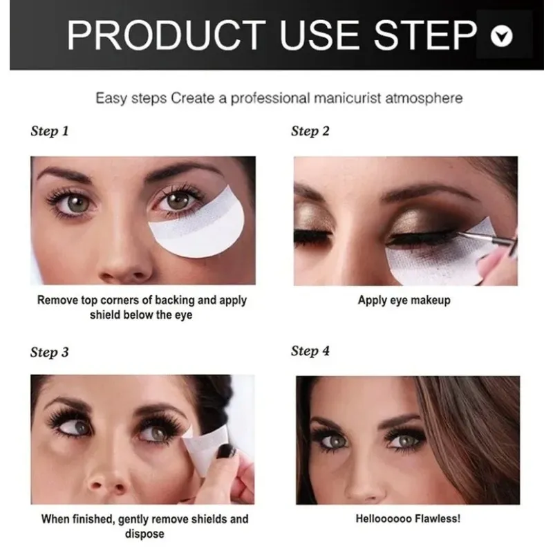 20/50/Eyeshadow Makeup Aids Disposable Makeup Protector Stickers Eyes Makeup Application Beauty Tools and Accessories