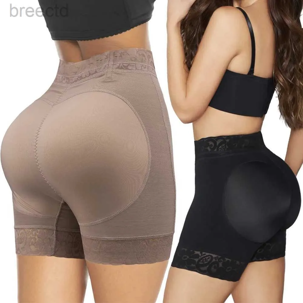 Pantalones cortos activos bragas de cintura alta colombiana shaper shaper butkock bohapewear vientre reductora fajas para mujeres de la abdomino delgada D240426