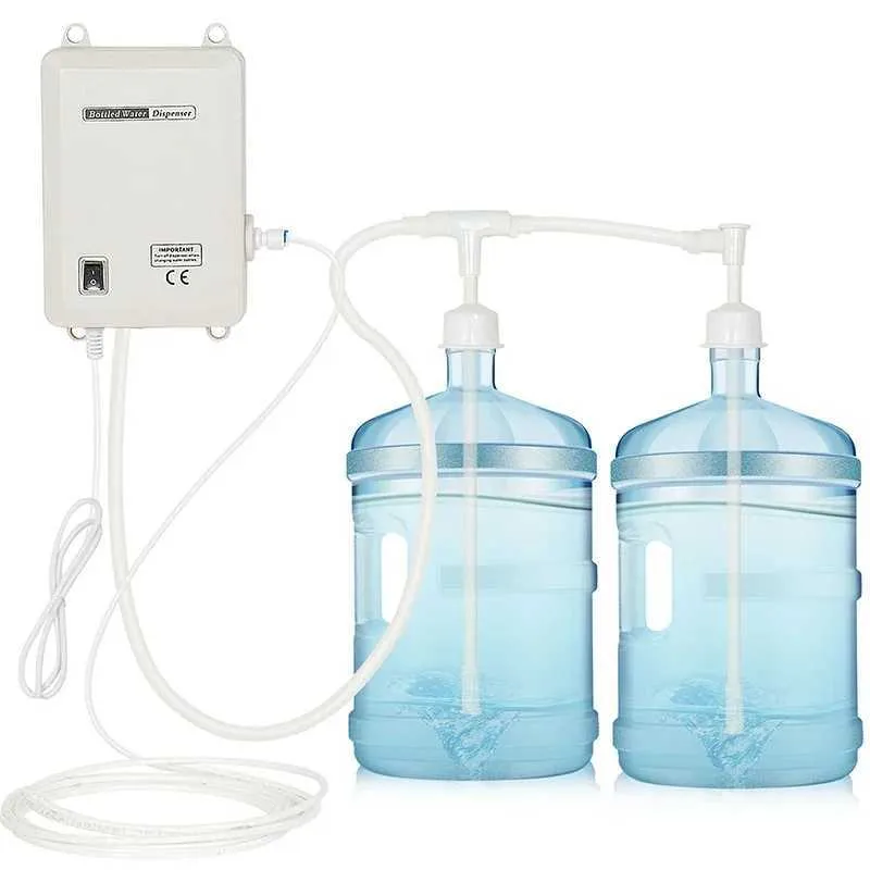 BreastPumps RU 110/220V Bottle Water Dispenser Pump System Water Dispenser Pump med Single Inlet 20 Foot Pipeline för köldmedium Ice Maker New 240424