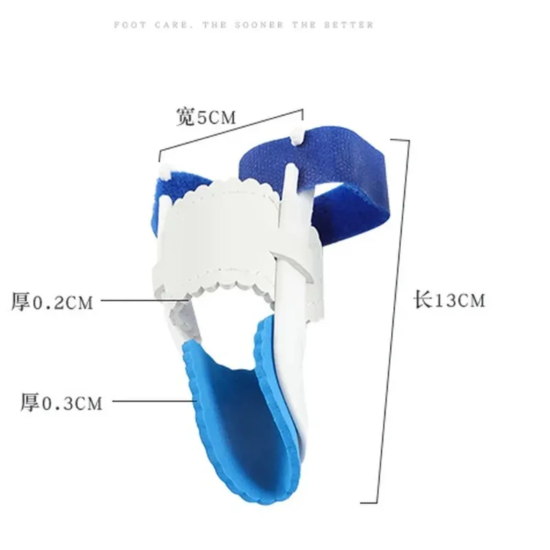 Hallux Valgus Corrector Alignment Toe Separator Metatarsal Splint Orthotics Pain Relief Foot Care Tool