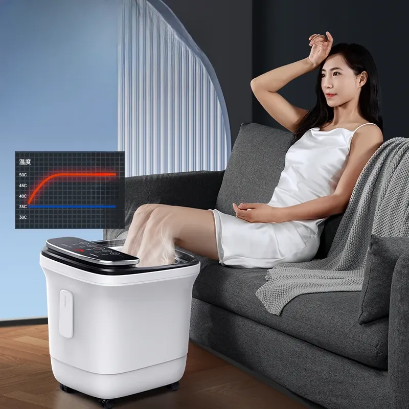 Masseur Chauffage entièrement automatique et température constante Bath Bath Backet Electric Massage Foot Spa Spa Modern Minimalist Home Health