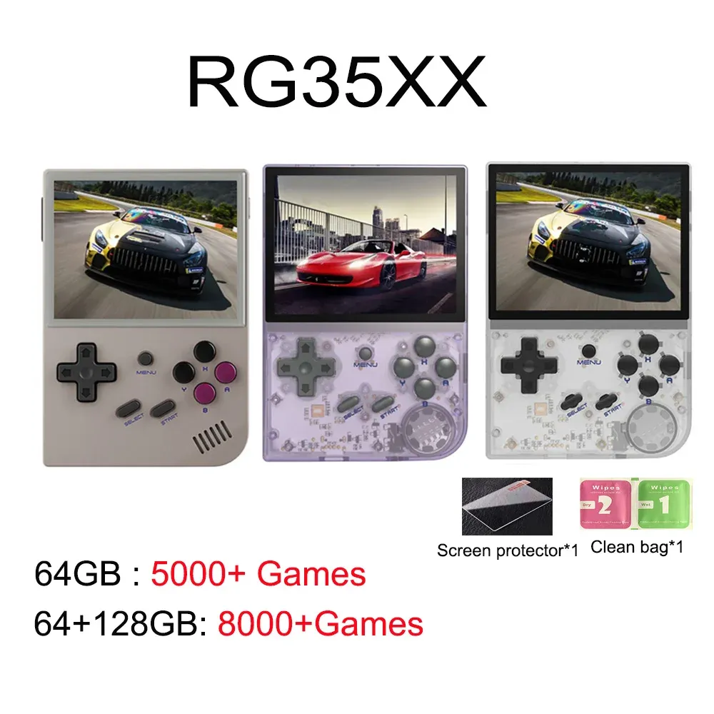 Spelers Anbernic RG35XX Mini Retro Handheld Game Console Linux System 3.5inch IPS 640*480 Screen Game Player Video Game Console