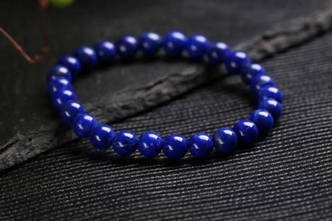 Natural 810mm Ingen optimeringskejsare Lapis Lazuli Armband098602328271344