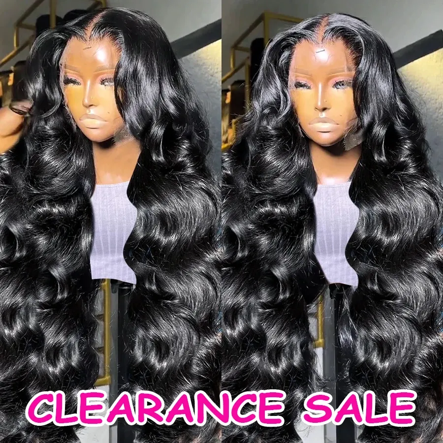 Wigs 180 Density 13x4 Body Wave Lace Front Human Hair Wigs Brazilian 360 13x6 HD Transparent Lace Frontal Wig For Women 4x4 Closure