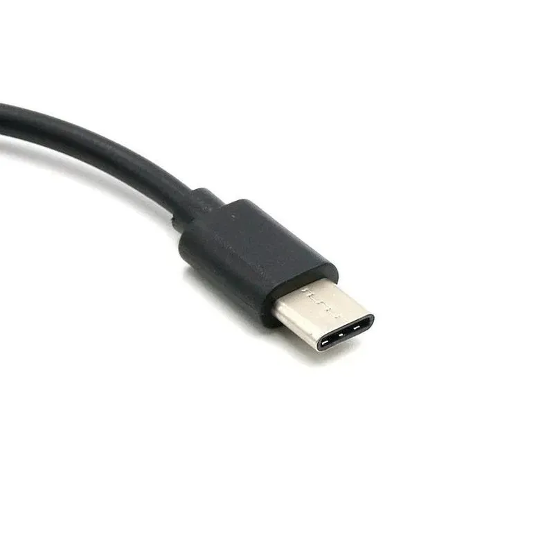 Tip C Mikro USB Kablosu 0.6 cm Samsung Xiaomi Huawei için Kısa Hızlı Şarj