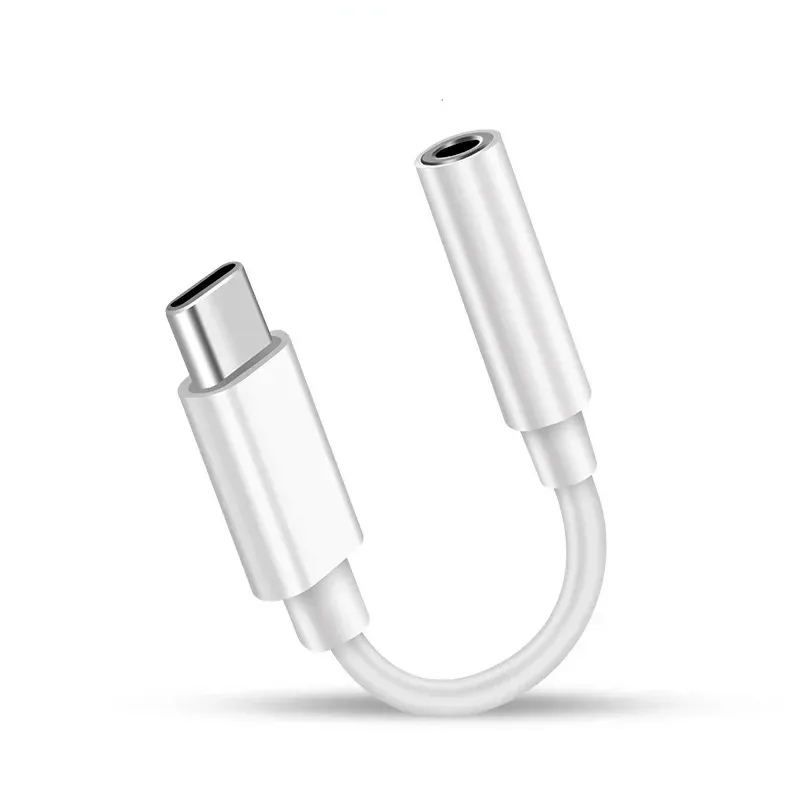 USB C ~ 3.5 mm Xiaomi Samsung 용 헤드폰 어댑터 C 유형 3.5 Samsung Note10 용 잭 헤드폰 오디오 보조 케이블