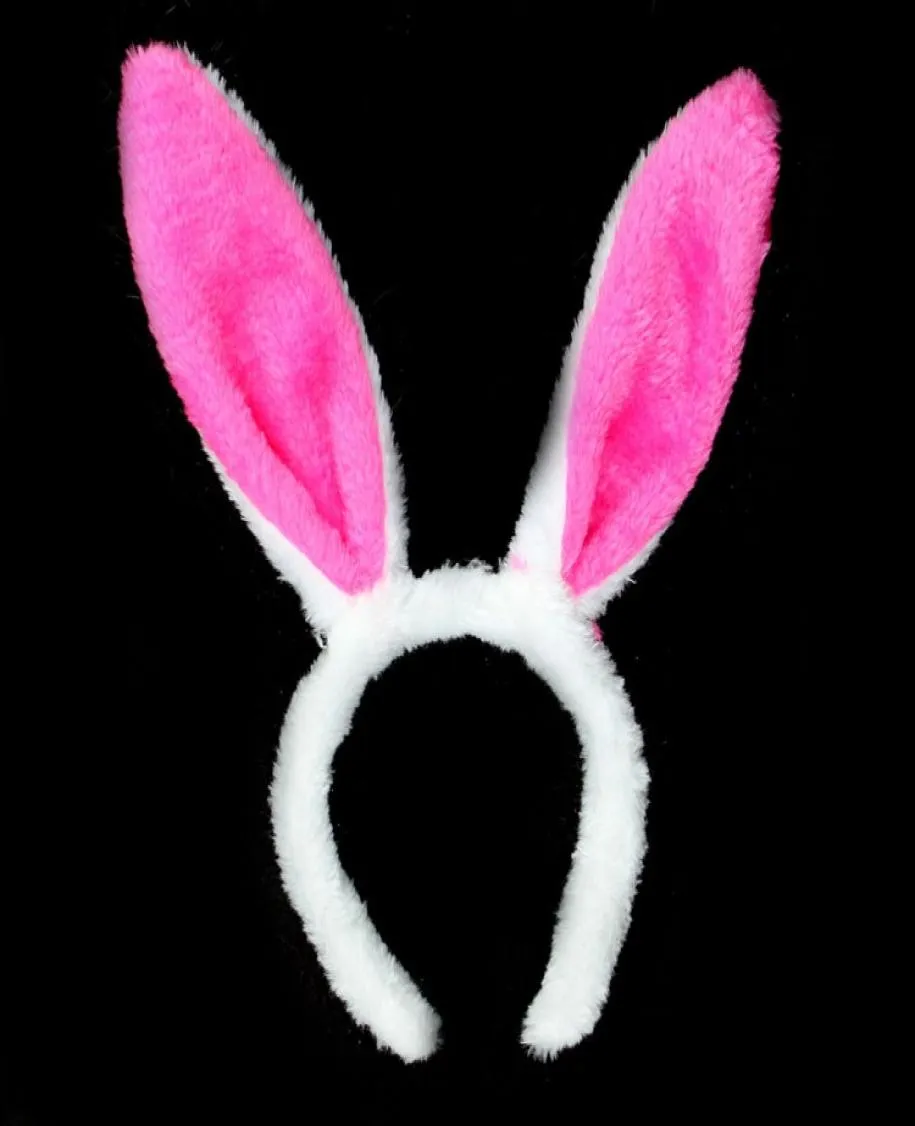 Orecchie da coniglietto di Pasqua Coperte di abbigliamento Chiesa Halloween Costumi Easter Bunny Ears Band Cucello Band Cancella per capelli Chiesa per capelli H2713326