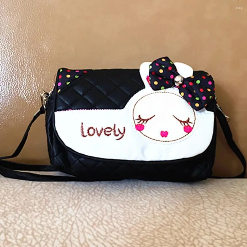 Shoulder Bags Bag Kids Children Girls Accessories Bowknot Handbags PU Cute Sling Bolsas