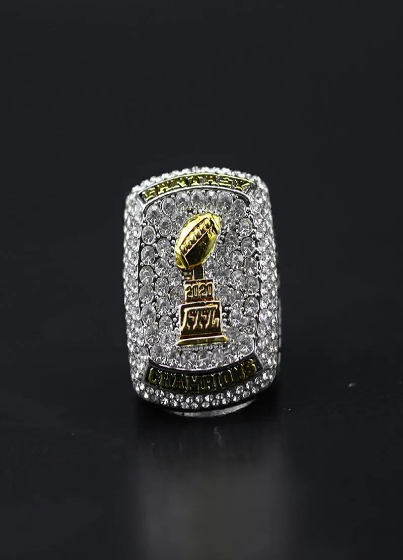 2020 Fantasy Football Championship Ring Fan Men Pabami