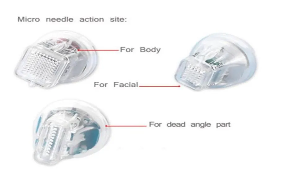 Wegwerpgouden vergulde RF Microneedle -cartridge -tips voor micro naald fractionele machine anti -litteken Acne behandeling striae RE3261996