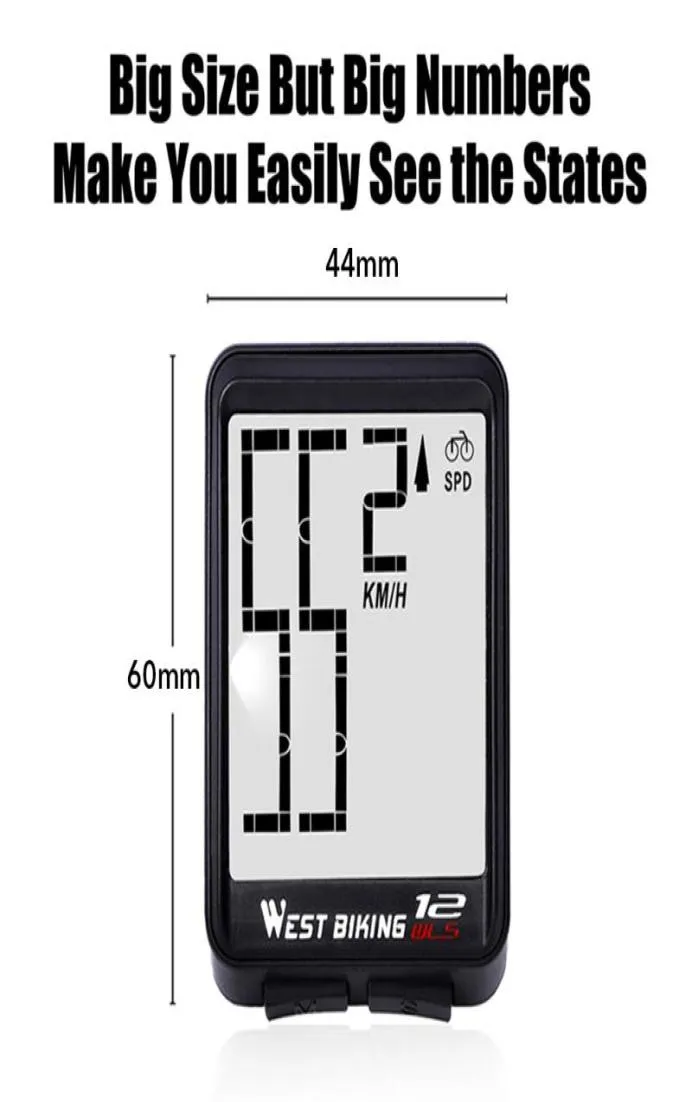 Bike Computer G Wireless GPS BreedBeper Speed Methreproof Road Road Bike MTB Bicycle Backlight Bt Ant with Cadence Cycling Computers3915862