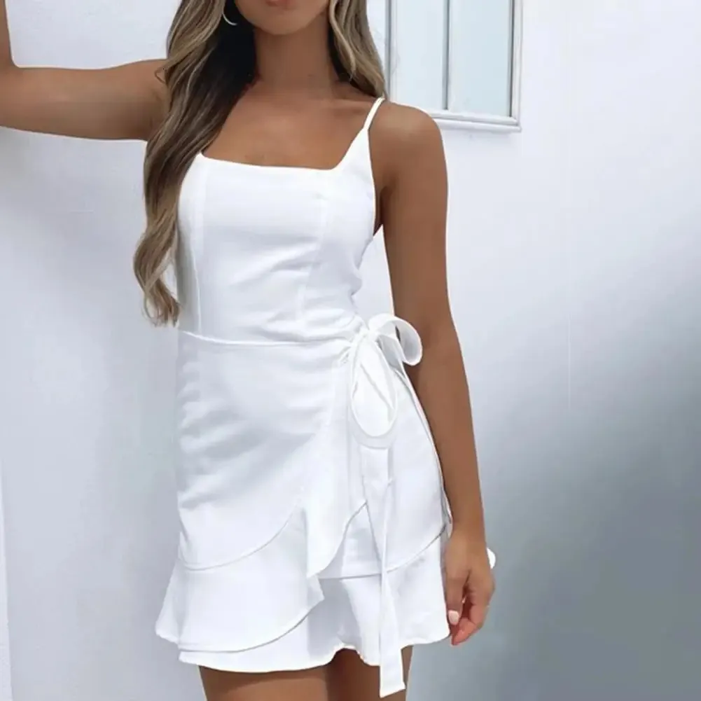 Off Shoulder Mini Bodycon Summer Dress Women Backless Club Party Sexy Wrap Black And White Dresses Plus Size Robe Ete Vestidos 240418