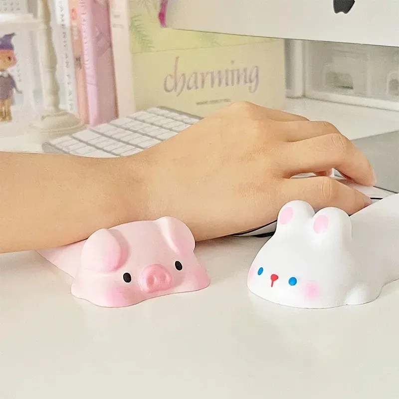 2024 New Cute Wrist Rest Support For Mouse Pad Computer Laptop Arm Rest For Desk Ergonomic Kawaii Slow Rising Squishy Toys2. for Kawaii Arm Rest