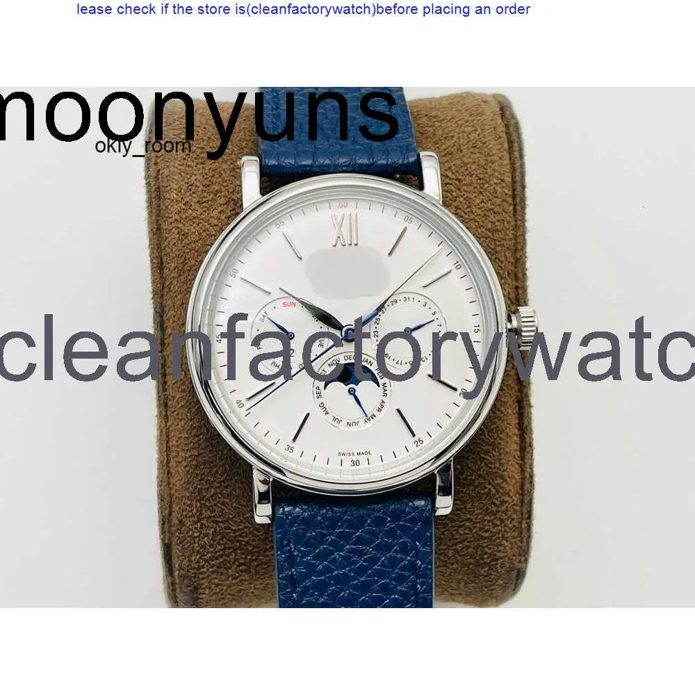 Watch Designer Men Wrist Iwcity Fonctionnel Mécanique Classic Designer Multifonction IWCSS Mouvement Luxury Hight Quality Automatic Movement Super C IOB1