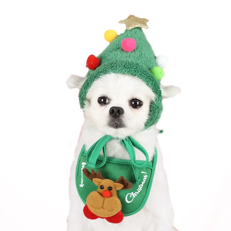 white christmas dresses Christmas French Bulldog Clothes main image 1