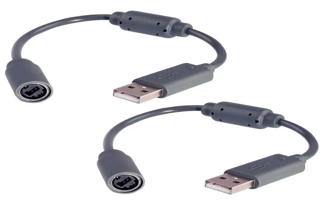 Remplacement Câble de données USB Breakaway pour Microsoft Xbox 360 Counders Extension Adaptateur de cordon filaire 22cm Accessoires3090300