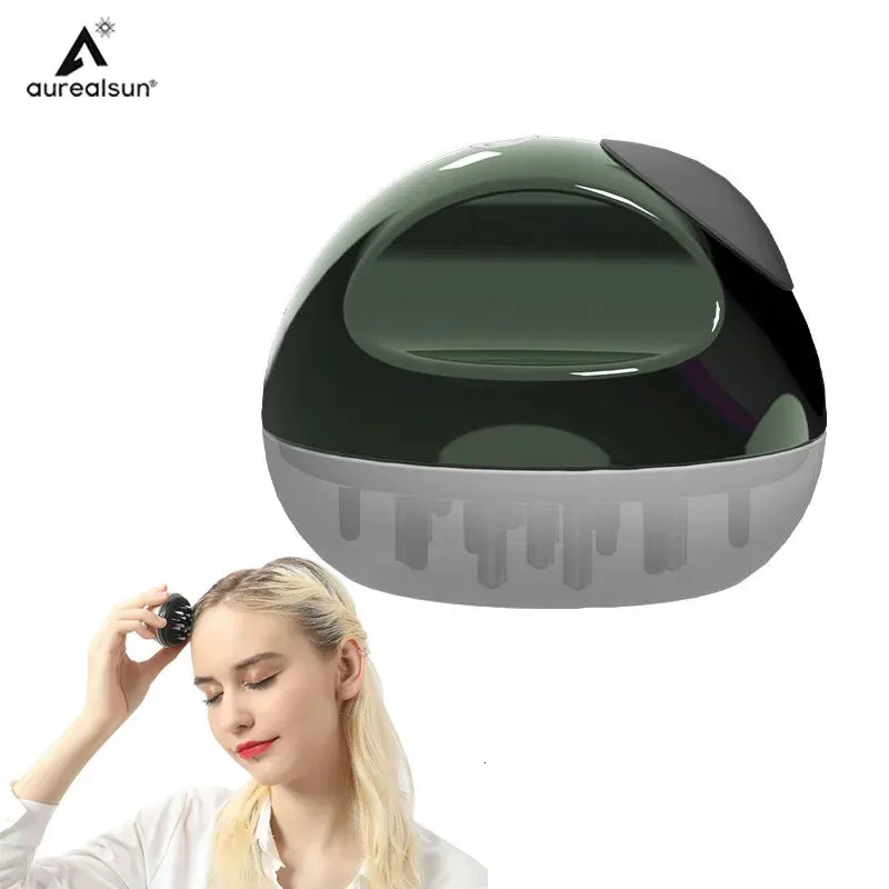 Electric Scalp Brush Applicator Hair Treatment Health Care Salud Massage Hårtillväxt Vätska Applikator Comb Head Growth Massager 240416