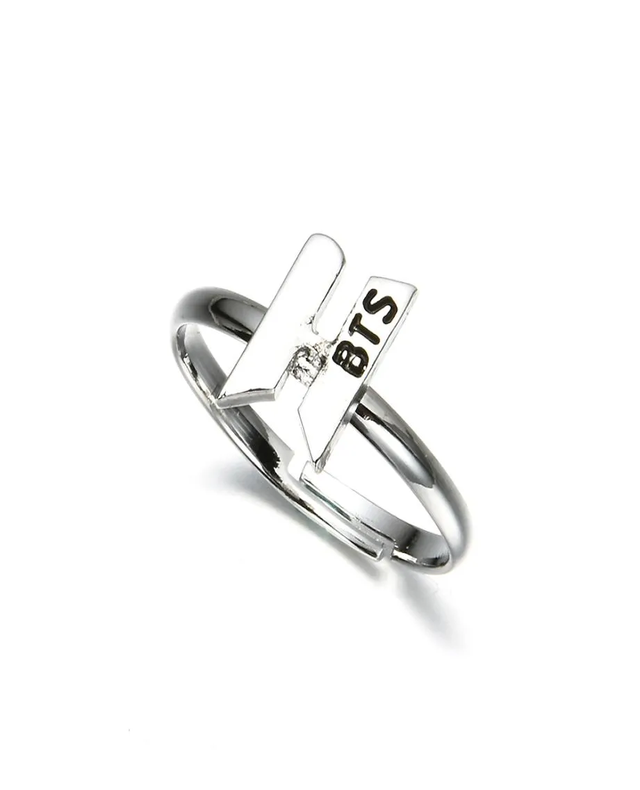 1 PCS Fashion Kpop BTS Got7 Wanna One Twice Twee Twice Bangtan Boys Women Finger Ring verstelbare sieraden1019191