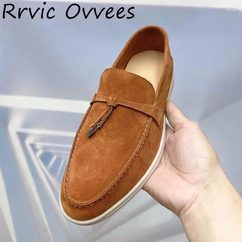 Casual skor mångsidiga loafers får fleece metall spänne design platt fast färg vår höst dagligen promenad unisex