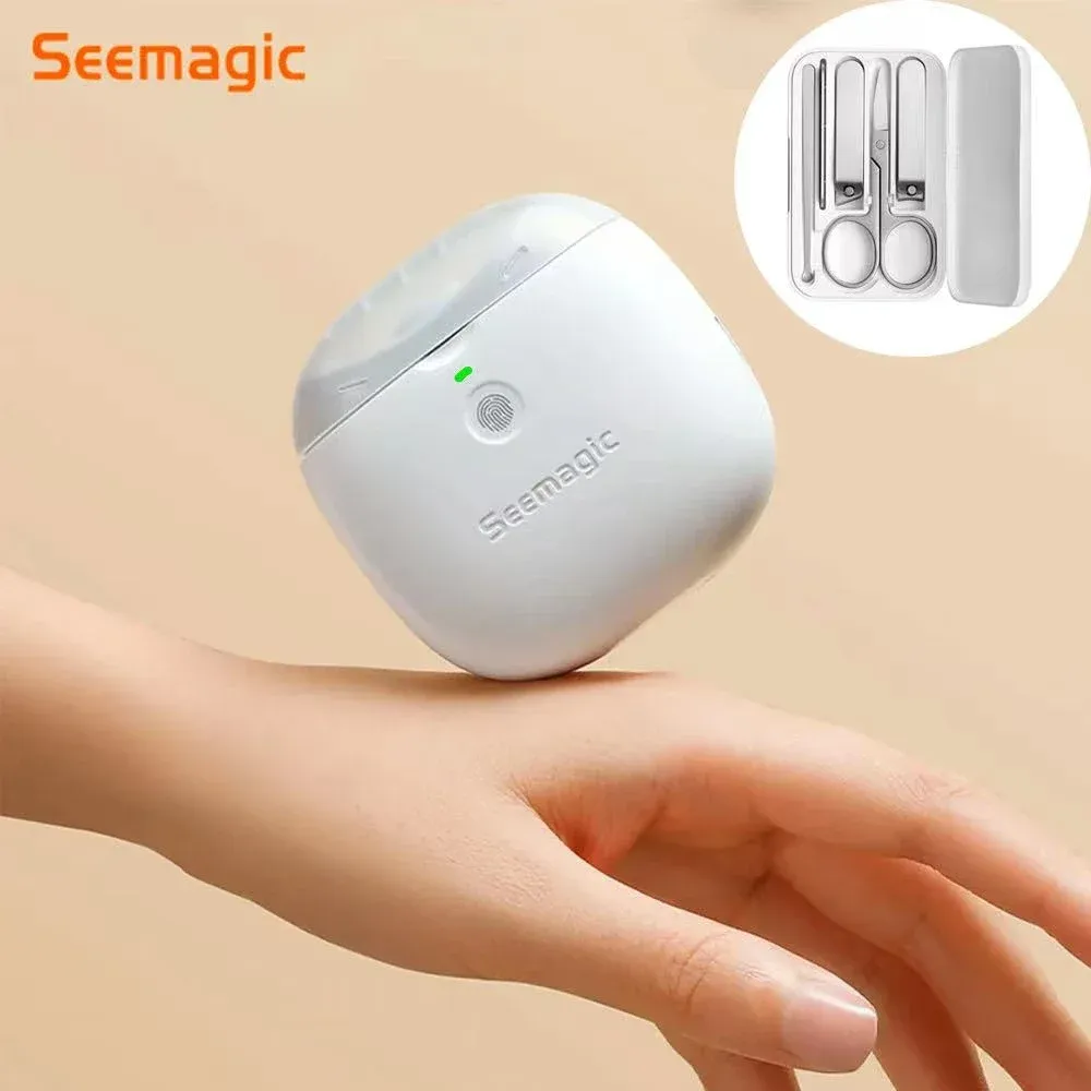 Contrôle YouPin Searagic Electric Automatic Nail Entalons OUTIL avec une manucure de coupe-ongle de animal de compagnie légère pour bébé Care Scissor Nail