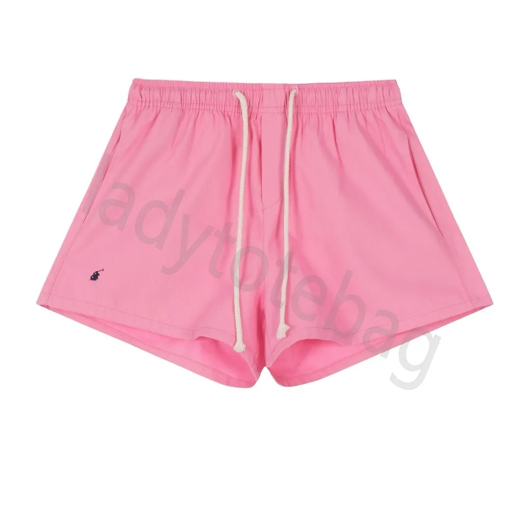 Polo Womens Shorts Designer Shorts For Women Swim Shorts Summer Nya Polo Shorts Quarter Speed ​​Torking Sports Trend Solid Color Brodered Loose Beach Pants