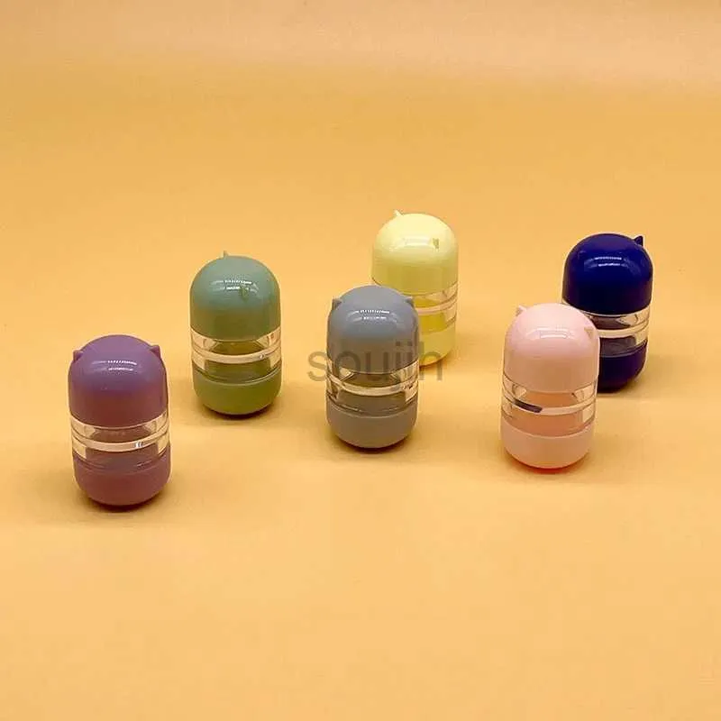 Kontaktlinienzubehör niedlichen Bären Doppelbox DIY -Kontaktlinsenkoffer tragbarer Reiselinsenbehälter D240426