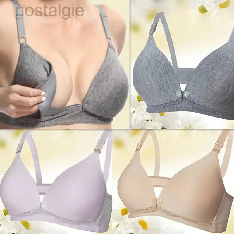 Faym Maternity Intimates Cotton Maternity Nursing Bras gravid ammande graviditet Kvinnor Underkläder ammande Bra Soutien Gorge Allaitement D240426