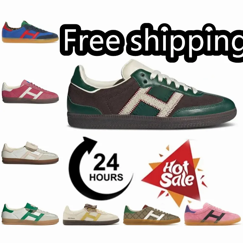 2024 Designer Léopard Chaussures Men Femmes Navy Gum Nuit marron vert noir blanc décontracté Shoe Sports Sneakers Clearance Vente Livraison gratuite