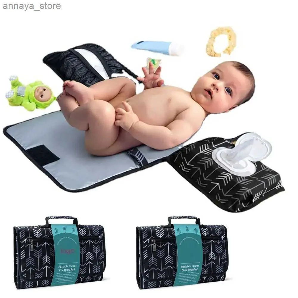 Mats Baby diaper bag replacement pad portable foldable washable compact travel diaper organizer waterproof floor outdoor newborn game padL2404