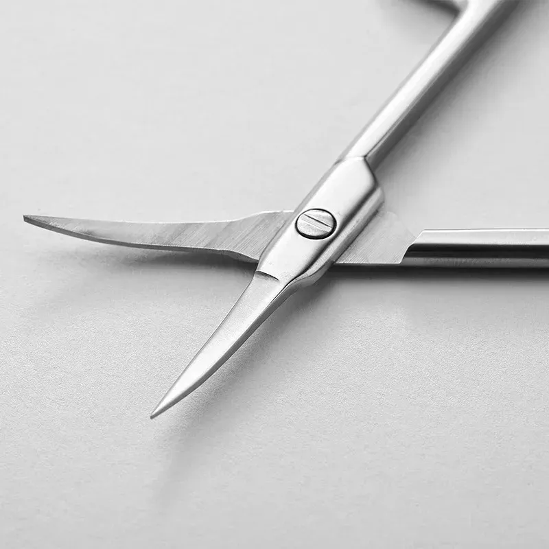 Cuticle Scissors Nail Manicure Scissors Cuticle Clippers Trimmer Dead Skin Remover Stainless Steel Cutters