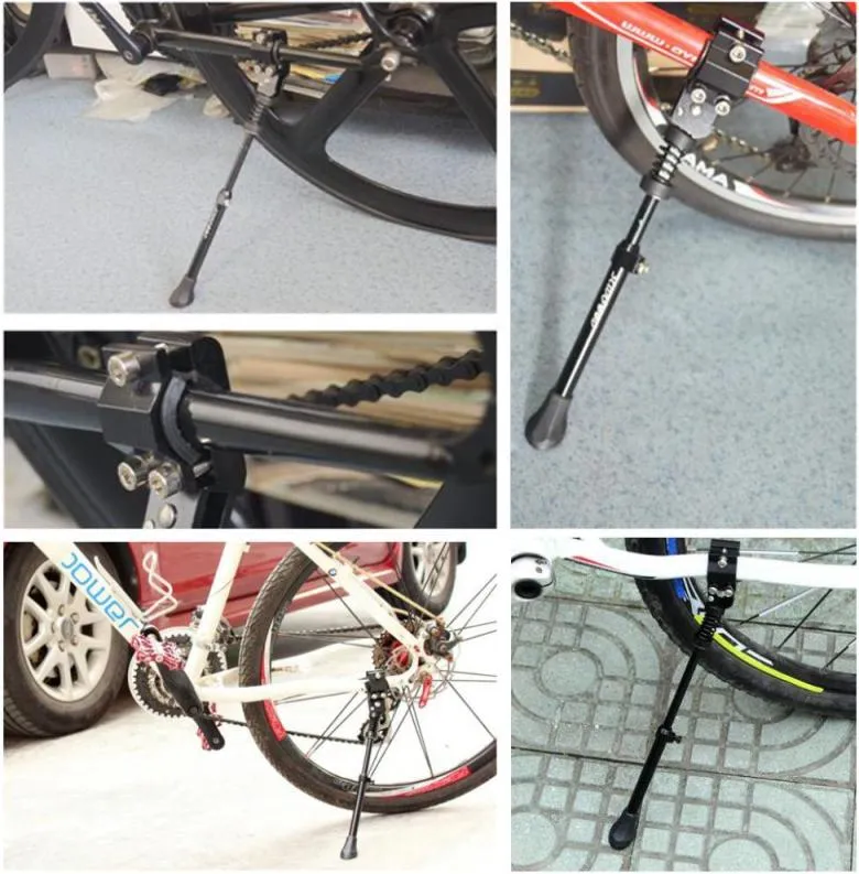 Cykel justerbar vägcyklar Parkeringsställ Tungt mountainbike support Stand Foot Brace Cycling Parts3675751