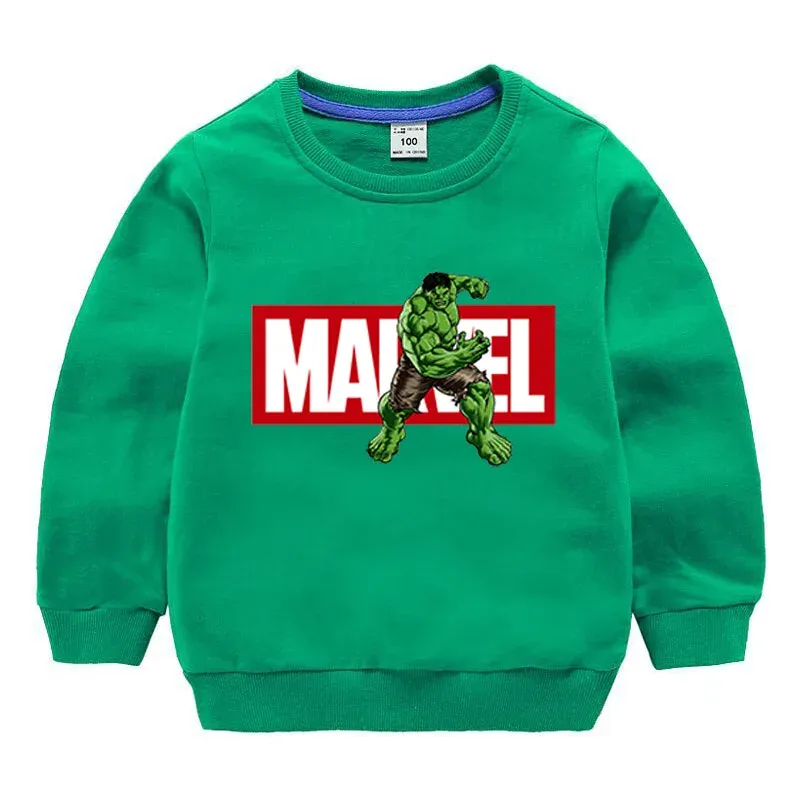 Dresses New Autumn Cartoon Sweatshirt Boys Clothes Tops Baby Pullove Kids Clothing Toddler Long Sleeves Sweatshirts 315y Child