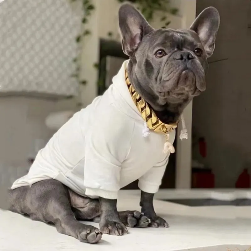 Trend Haustier Hund Hoodie Kleidung Welpenmanteljacke Pullover für kleine mittelgroße Hunde Corgi French Bulldog Schnauzer Mops Teddy SXC05 240425